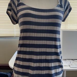 PST Blue and Cream shirt. Size Large.